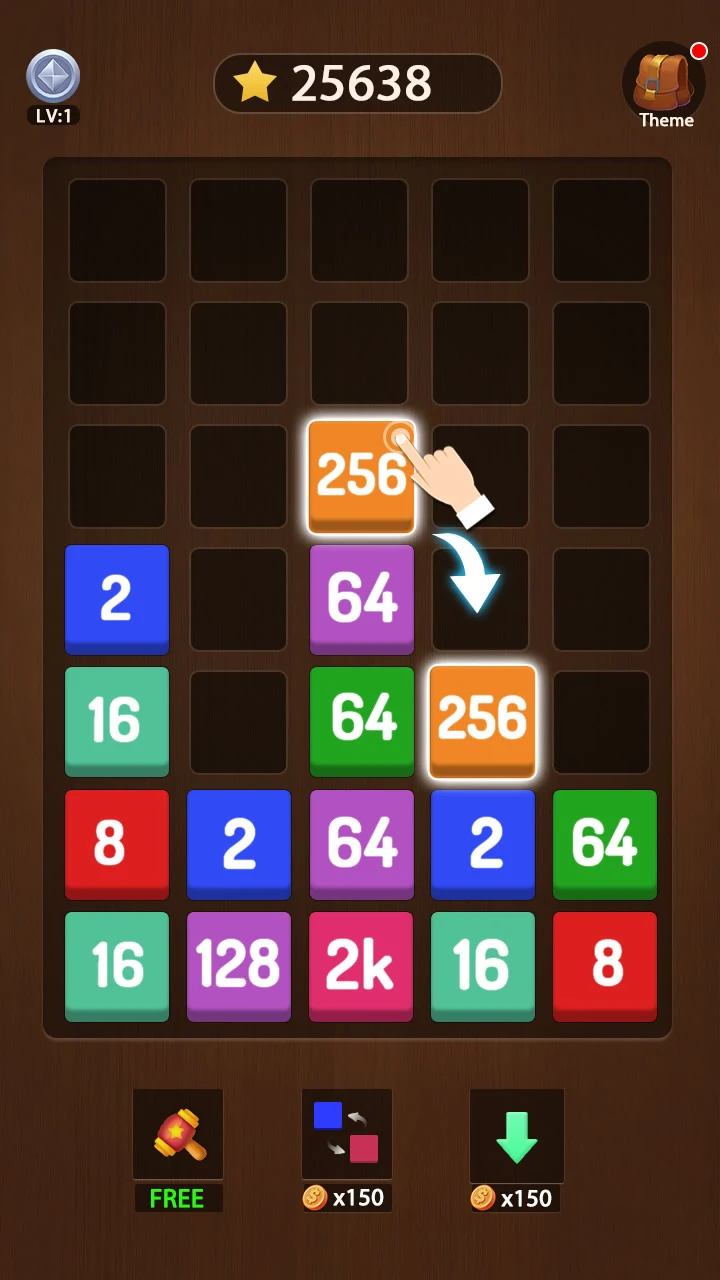 Merge Block - Puzzle games screenshot