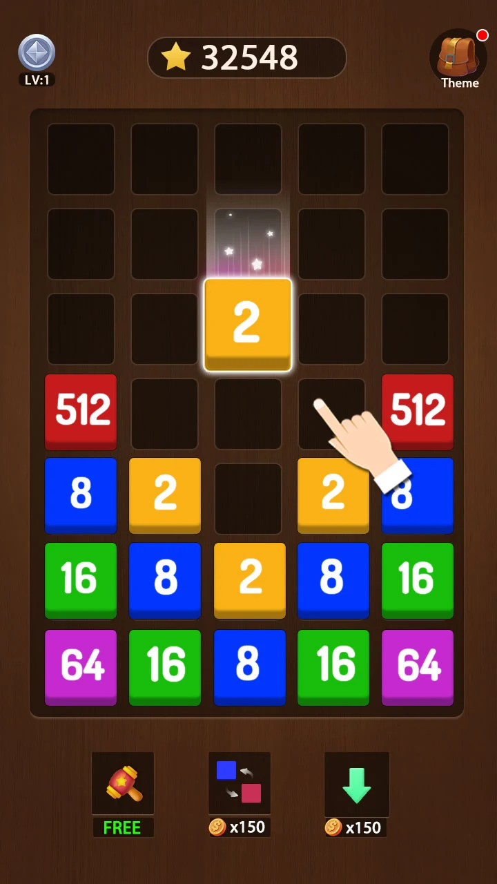 Merge Block - Puzzle games screenshot