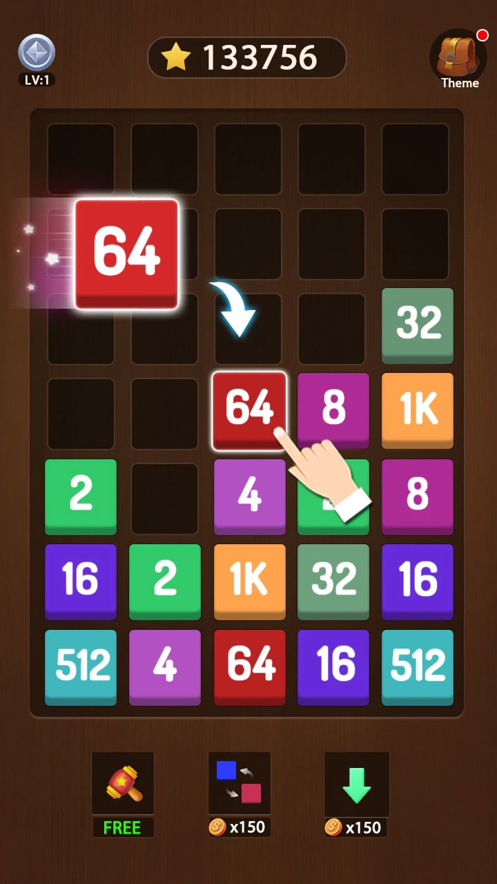 Merge Block - Puzzle games screenshot