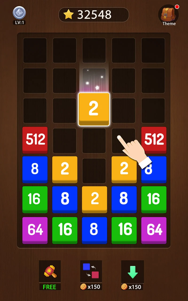 Merge Block - Puzzle games screenshot